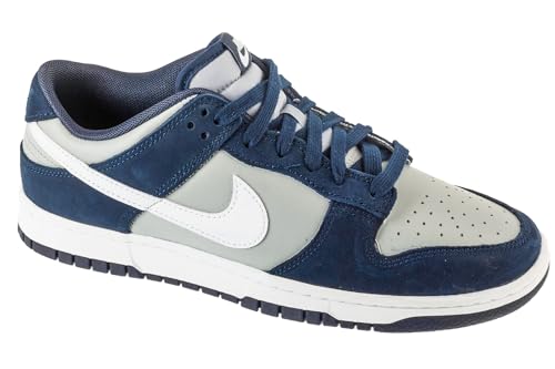 NIKE Herren Dunk Low Sneaker, Obsidian, Weiß (Lt Smoke Grey), 40 EU von Nike