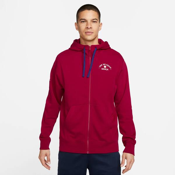 NIKE Herren Fanjacke FCB M NSW CLUB HOODIE FZ FT von Nike