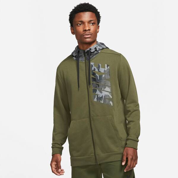 NIKE Herren Full-Zip Camo Training Hoodie von Nike