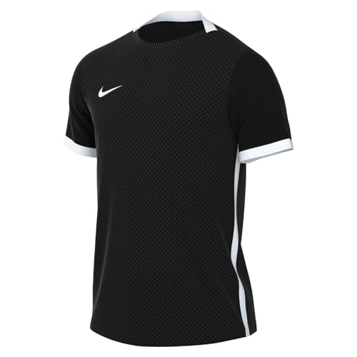 NIKE Herren M NK DF CHALNG IV JSY SS T-Shirt, Black/Black/White/White, M von Nike