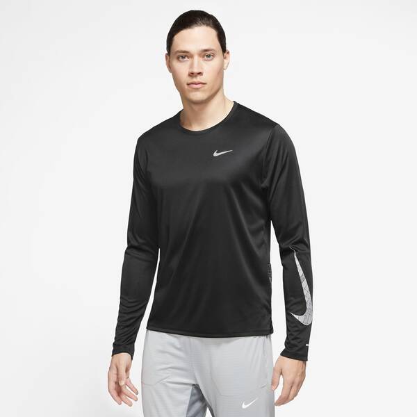 NIKE Herren M NK DF MILER RN DVN FLASH LS von Nike