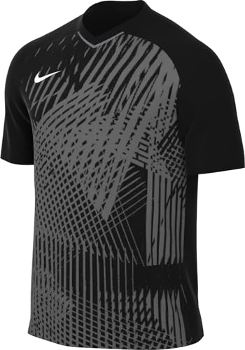 NIKE Herren M NK DF PRCSN VI JSY SS T-Shirt, Black/Cool Grey/White, S von Nike