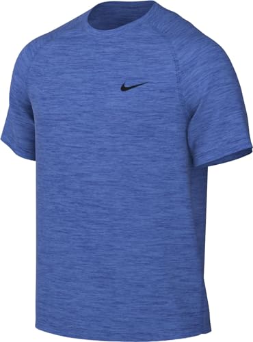 NIKE Herren M NK DF Ready SS T-Shirt, Game Royal/Htr/Black, M von Nike