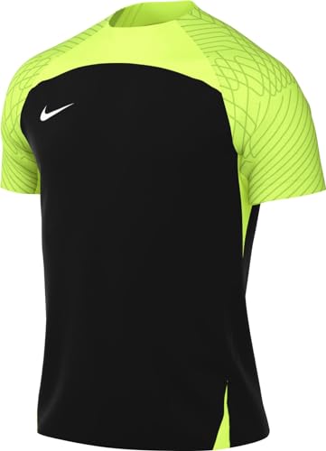 NIKE Herren M NK DF STRKE III JSY SS T-Shirt, Black/Volt/Volt/White, XS von Nike