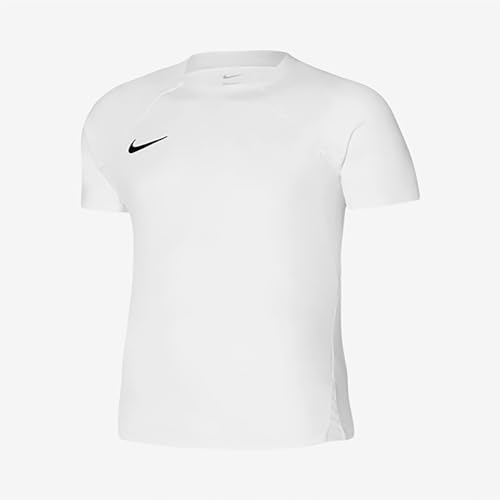 NIKE Herren M NK DF STRKE III JSY SS T-Shirt, White/White/White/Black, 2XL von Nike