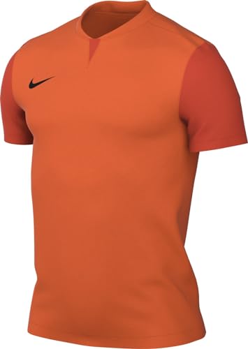 NIKE Herren M NK DF Trophy V JSY SS T-Shirt, Safety Orange/Team Orange/Black, M von Nike