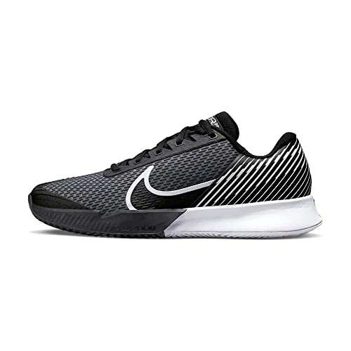 NIKE Herren M Zoom Vapor PRO 2 Cly Sneaker, Schwarz-Weiss, 46 EU von Nike