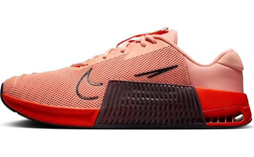 NIKE Herren Metcon 9 Men s Workout Sh Sneaker, Apricot Agate/Black-Picante Red, 44.5 EU NIKE Herren Metcon 9 Men s Workout Sh Sneaker, Apricot Agate/Black-Picante Red, 44.5 EU von Nike