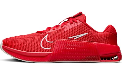 Nike Metcon 9 Herren-Trainingsschuh, University Red Pure Platinum Gym Red, 43 EU von Nike