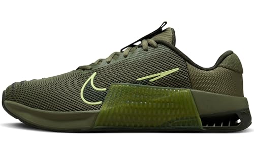 NIKE Herren Metcon 9 Sneaker, Olive/Sequoia-HIGH Voltage, 47.5 EU von Nike