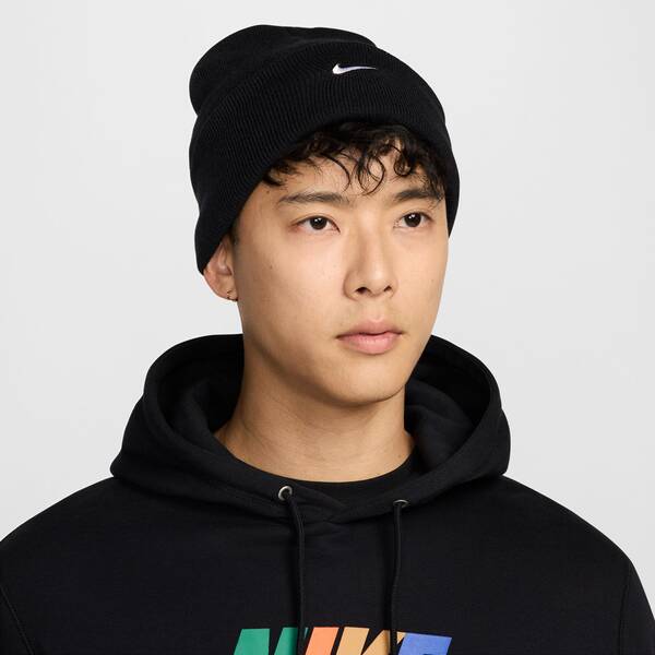 NIKE Herren Mütze Peak Swoosh Beanie von Nike