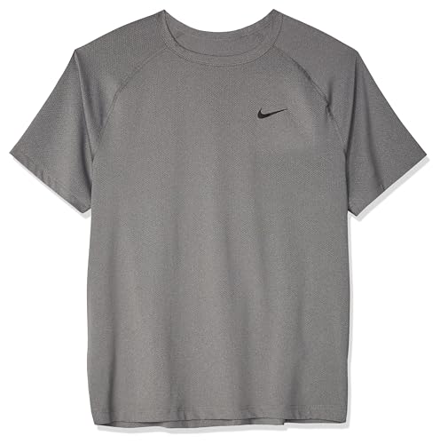 NIKE Herren Nk Df Ready Ss T-Shirt, Grau, L von Nike