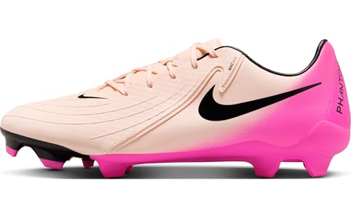 NIKE Herren Phantom GX 2 Academy Sneaker, Crimson Tint/Black-PINK Blast, 40.5 EU NIKE Herren Phantom GX 2 Academy Sneaker, Crimson Tint/Black-PINK Blast, 40.5 EU von Nike
