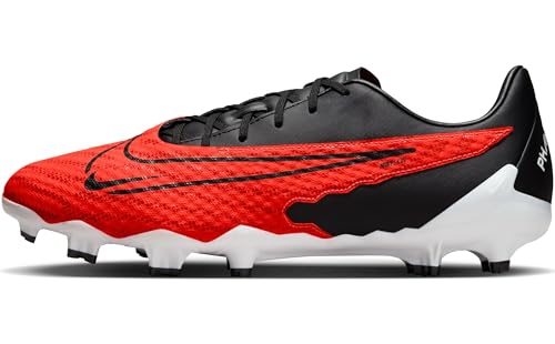 NIKE Herren Phantom GX Academy FG/MG Sneaker, Bright Crimson Black White, 47.5 EU von Nike