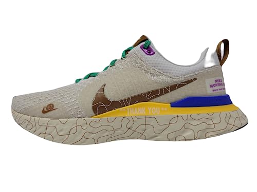 NIKE Herren React Infinity Run FK 3 PRM Sneaker, beige, 44.5 EU von Nike