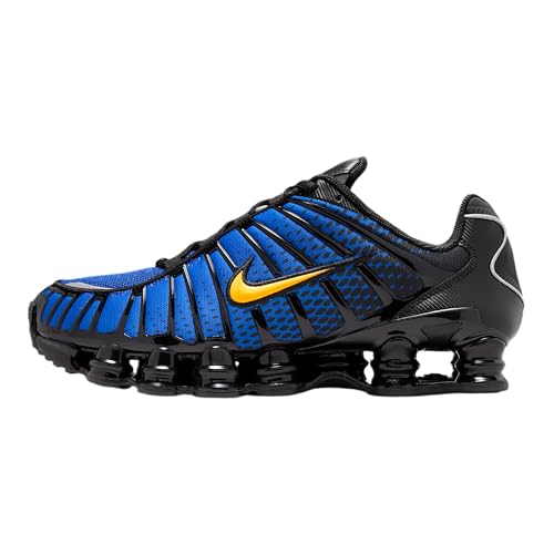 NIKE Herren Shox TL Sneaker, Black Varsity Maize Metallic Silver, 42 EU NIKE Herren Shox TL Sneaker, Black Varsity Maize Metallic Silver, 42 EU von Nike