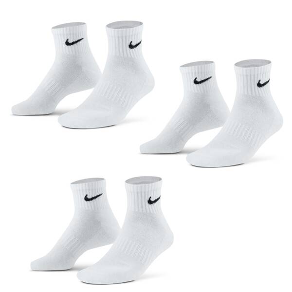 NIKE Herren Socken Socke U NK EVERYDAY CUSH QTR 3PR von Nike
