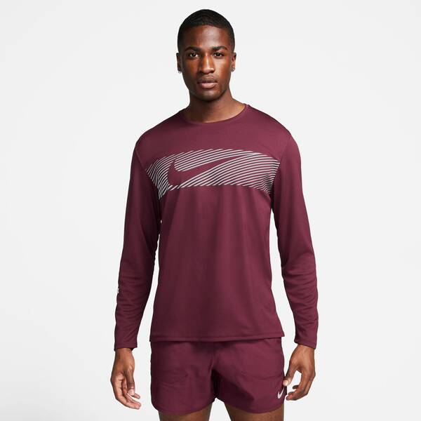 NIKE Herren Sweatshirt M NK DF UV MILER TOP LS FLASH von Nike