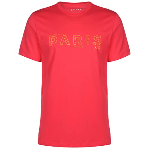 NIKE Herren T-Shirt Paris Saint-Germain, Light Fusion Red/Tour Yellow, XXL NIKE Herren T-Shirt Paris Saint-Germain, Light Fusion Red/Tour Yellow, XXL von Nike