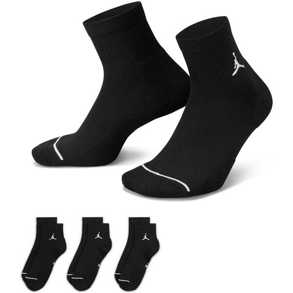 NIKE Herren Socken U J ED CUSH POLY ANKLE 3PR 144 von Nike
