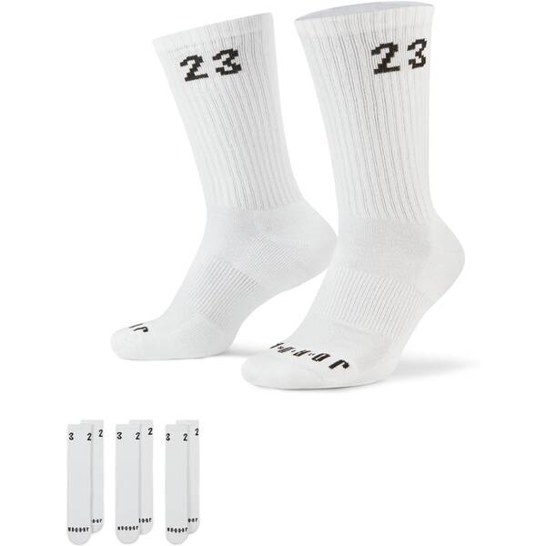 NIKE Herren Socken U J ESSENTIAL CREW 3PR - 144 von Nike