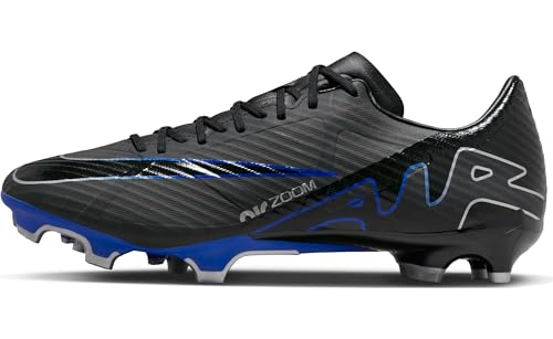 Nike Herren Zoom Vapor 15 Academy Fg/Mg Fußballschuh, Black Chrome Hyper Royal, 39 EU von Nike