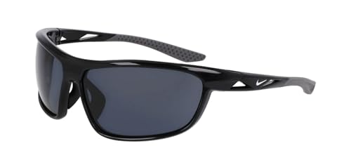 NIKE Unisex WINDTRACK Run EV24003 Sunglasses, Black/Grey, 68 von NIKE