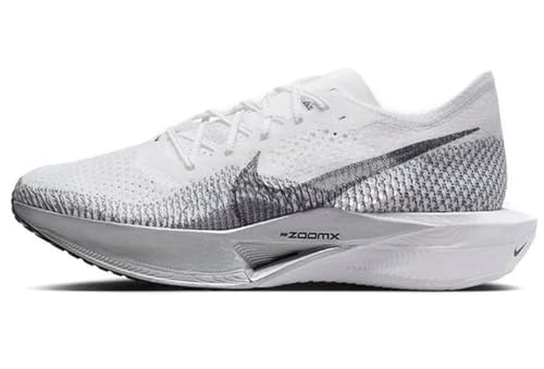 NIKE Herren ZOOMX VAPORFLY Next% 3 Sneaker, White/DK Smoke Grey-Particle Grey, 40.5 EU von Nike