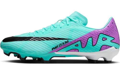 NIKE Herren Zoom Dampf 15 Academy Fg/Mg Niedrig, Mehrfarbig (Hyper Turq Fuchsia Dream Black White), 47 EU von Nike