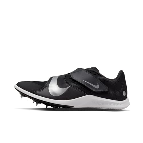 Nike Herren Zoom Rival Jump Laufschuh, Schwarz Metallic Silber Rauchgrau, 45.5 EU von Nike