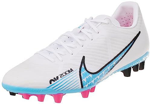 Nike Herren Zoom Vapor 15 Academy AG Sneaker, Weiß/baltischblau-rosa Explosion, 40.5 EU von Nike