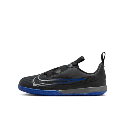 NIKE JR Phantom GX Academy IC Sneaker, Black/Chrome-Hyper ROYAL, 33 EU von Nike