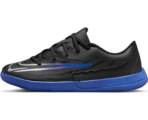 NIKE JR Phantom GX Club IC PS Sneaker, Black/Chrome-Hyper ROYAL, 28.5 EU von Nike