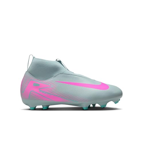 NIKE Jr. Mercurial Superfly 10 Academy Sneaker, Ocean Cube/PINK Blast, 36.5 EU von Nike