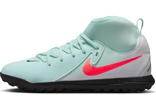 NIKE Jr. Phantom Luna 2 Club Sneaker, Mint Atomic Red Off Noir, 32 EU NIKE Jr. Phantom Luna 2 Club Sneaker, Mint Atomic Red Off Noir, 32 EU von Nike