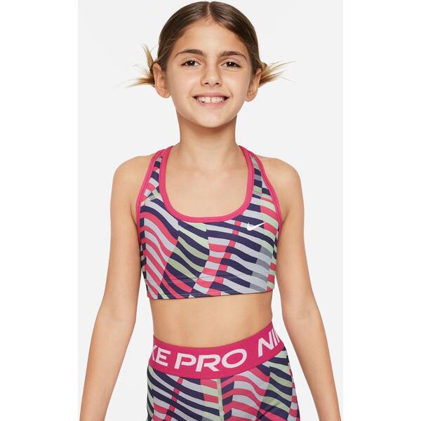 NIKE Kinder BH G NK SWSH REV BRA SPORT AOP von Nike