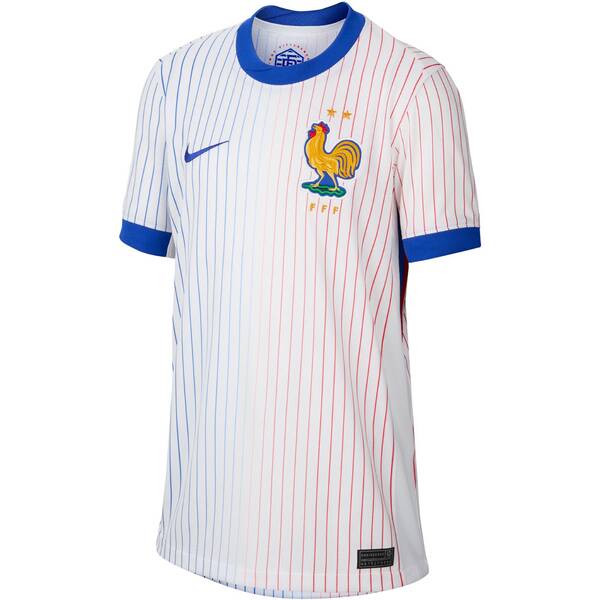 NIKE Kinder Fantrikot FFF 2024 Stadium Away Big Kids' Dri-FIT Soccer Replica Jersey von Nike