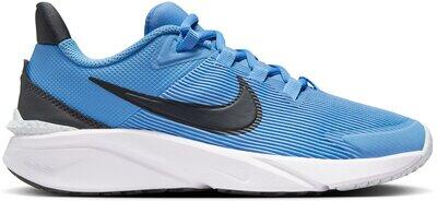 NIKE Kinder Freizeitschuhe STAR RUNNER 4 NN (GS) BLUE BEYOND/ANTHRACITE-BLUE TINT-WH - Gr. - 40 von Nike