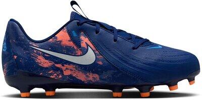 NIKE Kinder Fussball-Rasenschuhe JR PHANTOM GX II ACAD FG/MG EH BLUE VOID/CHROME - Gr. - 36.5 von Nike
