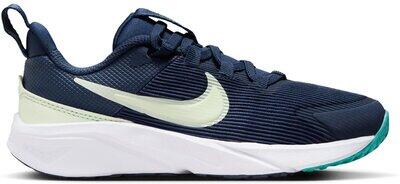 NIKE Kinder Laufschuhe STAR RUNNER 4 NN (PS) MIDNIGHT NAVY/VOLT TINT-DUSTY CACTU - Gr. - 32 von Nike