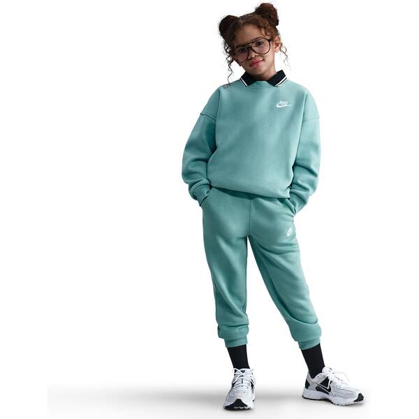 NIKE Kinder Sweatshirt G NSW CLUB FLC OVRSZD CREW LBR von Nike