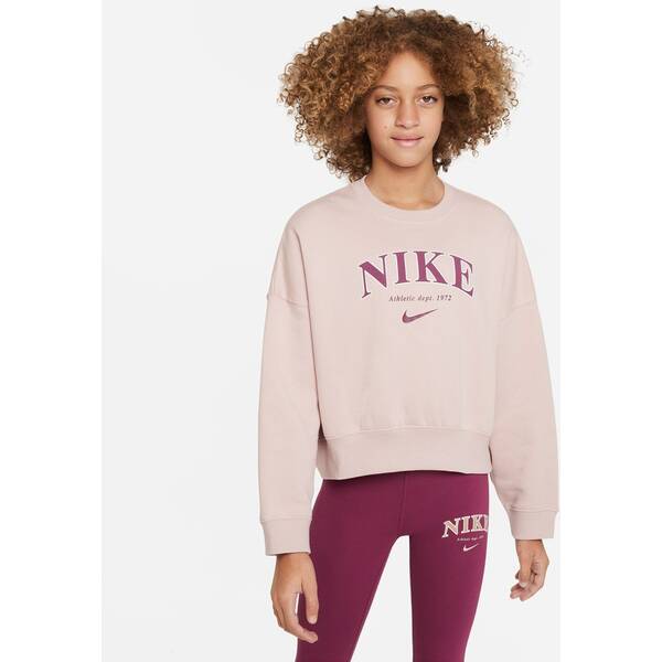 NIKE Kinder Sweatshirt G NSW TREND FLC CREW PRNT von Nike