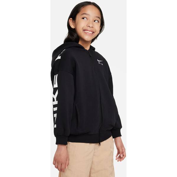 NIKE Kinder Unterjacke G NSW CLUB FLC AIR HD FZ LS von Nike