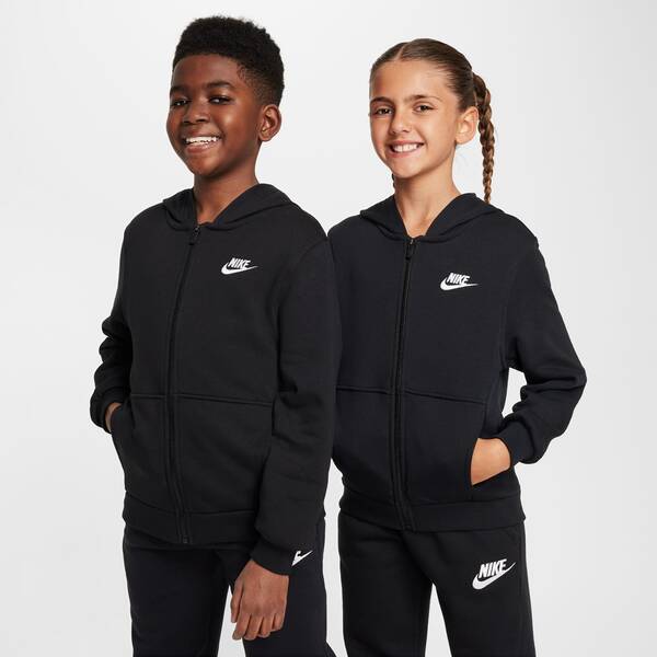 NIKE Kinder Unterjacke K NSW CLUB FT HD FZ LS LBR NIKE Kinder Unterjacke K NSW CLUB FT HD FZ LS LBR von Nike