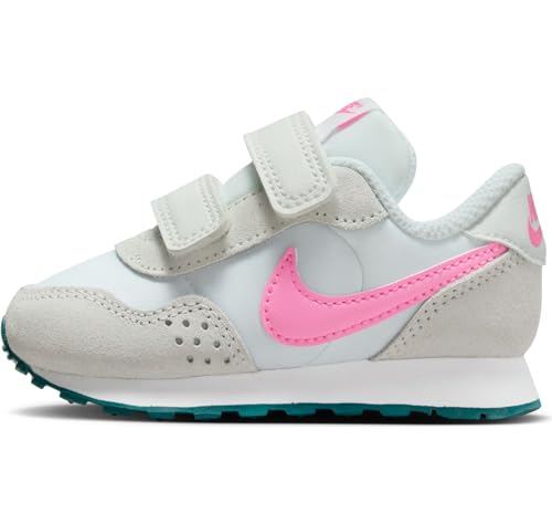 NIKE MD Valiant (TDV) Sneaker, Summit White/PINK Spell-White-GEODE, 25 EU von Nike