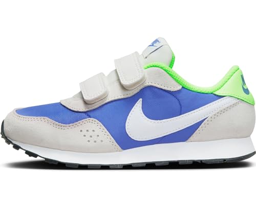 NIKE Medium Valiant (PSV) Niedrig, Mehrfarbig (Phantom White Lime Blast LT Ultramarine), 35 EU von Nike