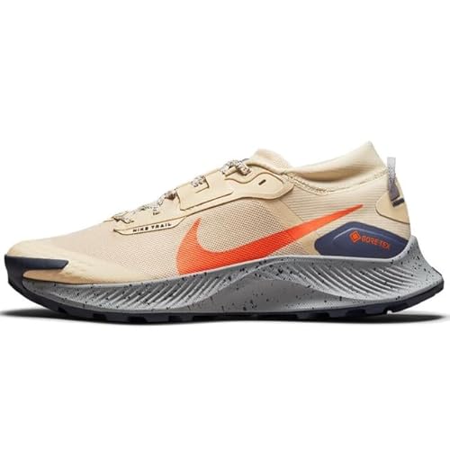 NIKE Pegasus Trail 3 Gore-Tex Herren Sneaker Sneaker Schuhe, Rattan Thunder Blue Particle Grey Campfire Orange, 42.5 EU von Nike