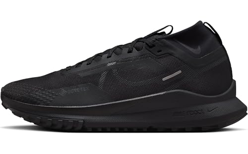 Nike Pegasus Trail 4 Gore-TEX Wasserdichter Herren Traillaufschuh, Black/Anthracite-Velvet Brown, 46 EU von Nike