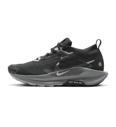 NIKE React Pegasus Trail 5 Gore-Tex Damen Sneaker Laufschuhe, Schwarz Grau Anthrazit, 40.5 EU von Nike