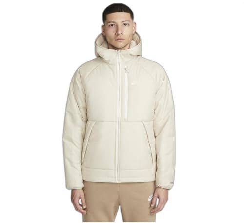 NIKE Sportswear Therma-FIT Legacy Sweatjacke Puffer Insulated Beige Herren Größe L L, beige, L von Nike